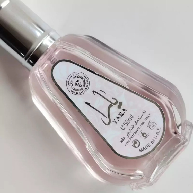 عطر یاراصورتی 50میل اورجینال (ارض الزعفران)امارات