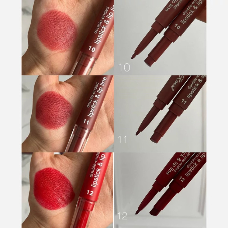 رژ لب جامد دوطرفه اورجینال(رژلب وخط لب)