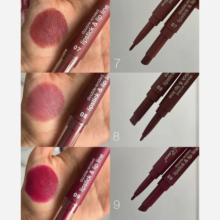 رژ لب جامد دوطرفه اورجینال(رژلب وخط لب)